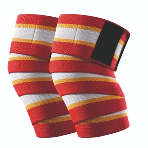 Sangles de musculation unisexes de haute qualité, personnalisables avec logo, respirantes, pour haltérophilie et protection des coudes - Product Image 2
