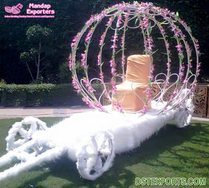 Rickshaw decorativo con estilo para Photobooth DE BODA Entrada nupcial exclusiva Rickshaw colorido Novia India Novio Rickshaw - Product Image 4