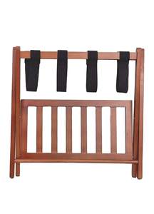 ชั้นวางกระเป๋าไม้ ชั้นวางของใช้ในบ้าน อุปกรณ์จัดเก็บของใช้ในบ้าน - Product Image 3