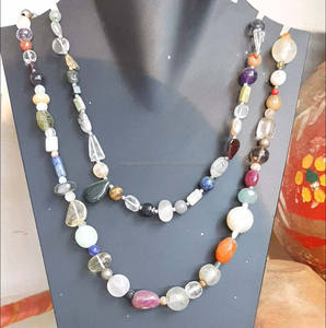 New Designer Vintage Style Sterling Silver Bezel Setting Amethyst Beaded Chains Necklace for Yoga Wedding Gift-Friendly Jewelry - Product Image 5