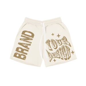 Pantalones Cortos Deportivos para Hombre, Diseño Nuevo 2026, Estampados, 100% Algodón, con Logotipo Personalizado, Pantalones Cortos Casuales de Venta Caliente - Product Image 6