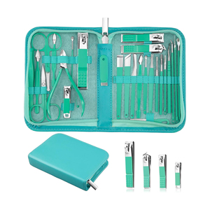 Professional Manicure Pedicure <b>Kit</b> Stainless Steel 5-in-1 <b>Nail</b> Clipper Trimming Scissors Cuticle - Product Image 2