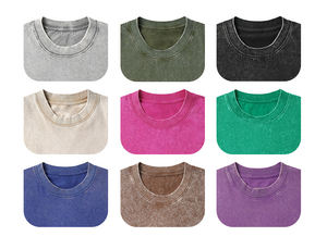 Fabricante de Camisetas Lisas con Lavado Ácido, Bordado Personalizado, Impresión de Logotipo, Diseño Personalizado, Camisetas con Lavado Ácido Personalizadas - Product Image 5