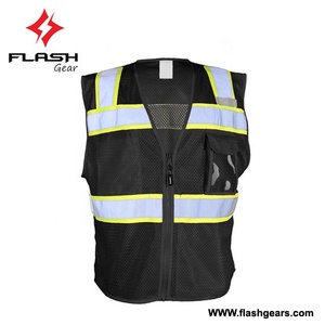 Hi Vis เสื้อกั๊กนิรภัยเสื้อจราจรสะท้อนแสง,เสื้อกั๊กป้องกันความปลอดภัยเสื้อกั๊กสะท้อนแสงชุดทำงานเพื่อความปลอดภัย - Product Image 2