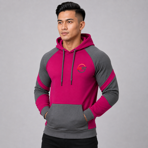 Nouveauté : Sweat à capuche pour homme avec logo personnalisé, en molleton de coton doux, respirant, écologique, vêtement décontracté, prix abordable. - Product Image 3