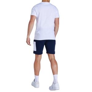 2026 Conjuntos de verano de 2 piezas para hombre Logotipo personalizado Conjunto de dos piezas informal de algodón para hombre Conjuntos cortos de todos los tamaños para hombre Calidad Premium - Product Image 2