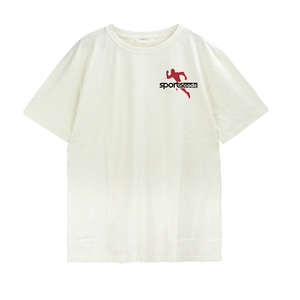 T-shirt décontracté pour homme, noir, manches courtes, col rond, 100% coton, coupe classique - Product Image 5