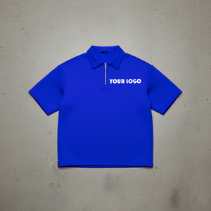 Polo Personalizado con Logotipo Personalizado Multicolor para Hombre, Camiseta Polo de Golf de Manga Corta con Cierre y Cuello en V, Texturizada - Product Image 5
