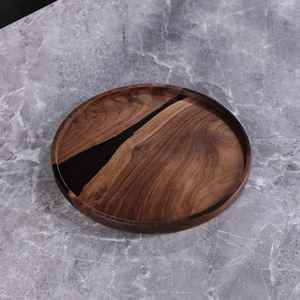 Bandeja Decorativa de Resina y Madera para Servir Alimentos, Duradera, Hecha a Mano, Apta para Lavavajillas, Moderna, para Fiestas, Desayunos, Calidad de Exportación - Product Image 5