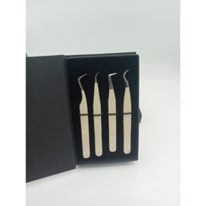 Pinzas para Pestañas de Acero Inoxidable de Precisión OEM Directas de Fábrica, Fabricante Global de Exportación a Pakistán - Product Image 1