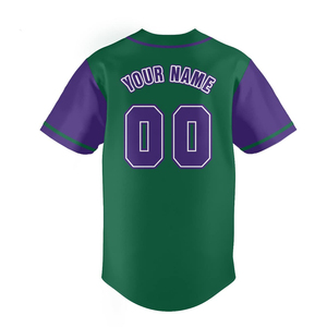 เสื้อเบสบอลสไตล์สตรีทแวร์แบบขายส่ง OEM/ODM ผลิตตามสั่ง ผ้าแห้งเร็ว ระบายอากาศได้ดี พิมพ์ลายแบบซับลิเมชั่น เสื้อผ้ากีฬา - Product Image 3