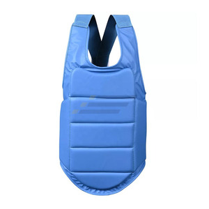 เสื้อเกราะป้องกันอกสำหรับชกมวย สีดำแดง คุณภาพสูง สำหรับผู้ชาย - Product Image 3