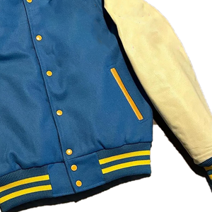 Customized Unisex <b>Winter</b> Varsity <b>Jacket</b> | Streetwear Chenille Ribbons Embroidery | Heavyweight College Letterman | Heated - Product Image 3