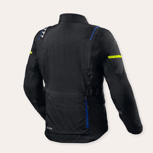 เสื้อแจ็คเก็ตมอเตอร์ไซค์ผู้ชายสีเทา แขนยาว ผ้าโพลีเอสเตอร์ กันน้ำ GORE-TEX สำหรับทุกฤดู สำหรับผู้ใหญ่ - Product Image 4