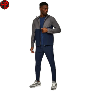 Conjunto Deportivo Impermeable para Hombre, Chaqueta con Capucha y Pantalones de Secado Rápido y Transpirables, Ropa Deportiva para Entrenamiento al Aire Libre - Product Image 3