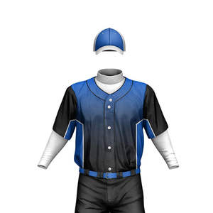 Conjunto de Uniforme de Béisbol y Sóftbol Personalizado para Hombre, Impresión por Transferencia de Calor, 100% Poliéster, Transpirable, Ropa Deportiva para Equipo, Tallas Grandes - Product Image 3