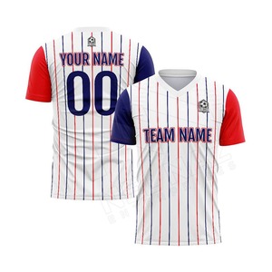 Conjunto de Camisetas de Fútbol Personalizables Unisex, Camiseta de Fútbol Sublimada Transpirable con Nombre del Equipo y Logotipo, Servicios OEM - Product Image 3