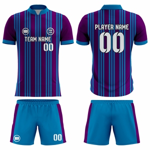 Fabricant d'uniformes d'équipes de football de qualité professionnelle OEM, ensemble maillot et short de football personnalisés, fournisseur en gros - Product Image 1
