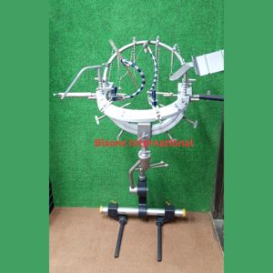เครื่องมือผ่าตัดระบบประสาท BISONS Wholesale Halo Brain Retractor พร้อมที่หนีบศีรษะแบบ Mayfield ทำจากสแตนเลส - Product Image 1