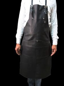 High Quality Vintage Cowhide <b>Leather</b> <b>Aprons</b> for Men / Custom Made Men Light Weight <b>Leather</b> <b>Aprons</b> for Sale - Product Image 3