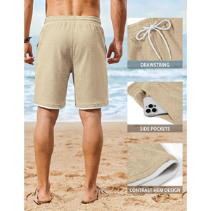 Shorts de sport décontractés pour hommes, nouvelle collection été, pour la plage, la gym et le bodybuilding - Product Image 3