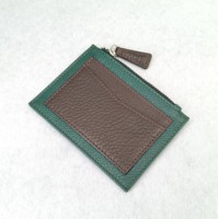Porte-monnaie en cuir végétalien à base de feuilles d'eucalyptus, de pomme et de cactus, avec protection RFID, porte-cartes pour femmes, portefeuilles pour femmes, sans plastique pour hommes