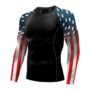 Rashguard professionnel pour hommes à manches longues, séchage rapide, pour entraînement sportif et gym, fabricant premium, commandes en gros - Product Image 2