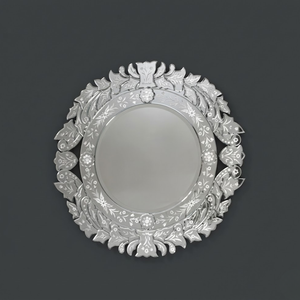 Miroir mural décoratif baroque vénitien artisanal |   Miroir d'appoint en verre avec cadre orné antique pour la décoration intérieure de luxe - Product Image 1