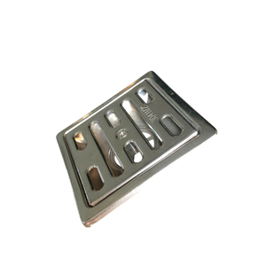 Barrera de Basura de Acero Inoxidable de Alta Calidad, Tamaño Personalizado, Color Plateado, Forma Cuadrada, Diseño Moderno y Ecológico - Product Image 2