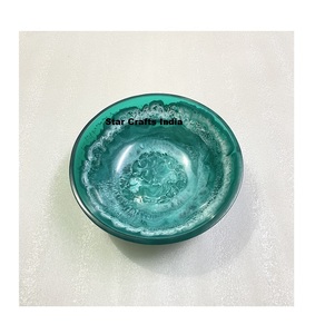 Tazón minimalista de resina epoxi para servir ensaladas, vajilla personalizada para decoración del hogar, tazón para servir postres y comida al mejor precio - Product Image 4