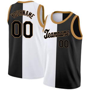 Maillot de basket personnalisé 220g 100% polyester séchage rapide imprimé par sublimation avec nom du joueur, taille élastique, sans manches, pour homme - Product Image 5