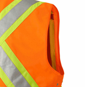 Gilet de travail professionnel haute visibilité en maille, multi-poches, réfléchissant, pour les travailleurs industriels en extérieur - Product Image 4