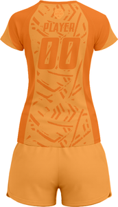 Tenue de volley-ball SpikeStorm Pro AeroSpike Elite, kit de volley-ball ThunderHit Premium, 100 % polyester, impression par sublimation intégrale - Product Image 3