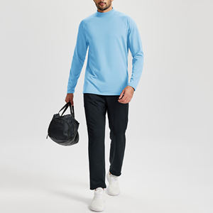 เสื้อแรชการ์ดแขนยาวคุณภาพสูงสำหรับผู้ชาย พิมพ์โลโก้ได้ตามต้องการ แห้งเร็ว ระบายอากาศดี เหมาะสำหรับเล่นกีฬา - Product Image 6