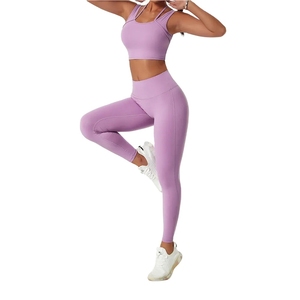 2026 New Women <b>Yoga</b> <b>Jacket</b> And Legging 2 Piece Set Premium Fitness Wear Activewear Sportswear Gym Outfit - Product Image 2