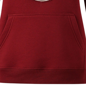Sweat-shirt personnalisé DST Sorority pour femme, avec écusson chenille brodé, logo bouclier, col rond et poche, vêtement grec - Product Image 4