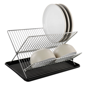Estante Metálico Plegable para Secar Platos, Organizador de Cocina para Encimera, Fabricación OEM/ODM en Vietnam - Product Image 2