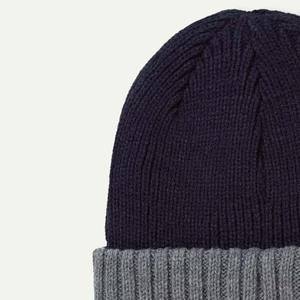 Gorro de Punto Acanalado para Hombre, Gorro Cálido de Invierno, Bordado Personalizado, Fabricante de Gorros al por Mayor OEM - Product Image 2