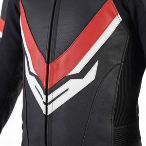 Combinaison de course en cuir pour moto personnalisée, équipement de moto haut de gamme pour hommes avec protections, construction durable - Product Image 5