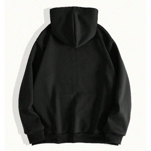 Sudadera con Capucha Gótica de Invierno para Hombre, Tallas Grandes, de Alta Calidad, MOQ Bajo, con Estampado Trasero, Manga Larga, Forro Polar, Poliéster/Algodón - Product Image 2