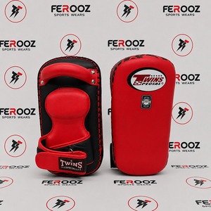 Leather Curved Kick Shield Training Gear Pad Protective Equipment Punching Shield Exercise Tool - Product Image 2
