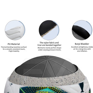 ลูกฟุตบอลไฮบริดคุณภาพสูง ดีไซน์ใหม่ ลูกฟุตบอลไฮบริดขายดีที่สุด - Product Image 5