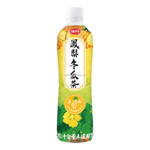 Jugo de Piña y Melón de Invierno Esterilizado y Filtrado con Sabor VEDAN en Botella de 560 ml - Product Image 2