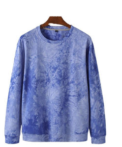 Sweat-shirts à capuche de qualité supérieure, design tendance, plusieurs couleurs, service OEM, sweat-shirts à col rond tie-dye pour hommes, sweat-shirts durables pour hommes - Product Image 1