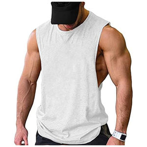 Nouveauté 2026 – Débardeurs de sport en coton pour homme, personnalisables, pour la gym, l'entraînement, le fitness et la musculation - Product Image 1