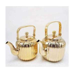 Bouilloire à thé brillante de style simple, nouvelle cafetière et théière faite à la main pour la cuisine, le restaurant, la maison et les options cadeaux - Product Image 3