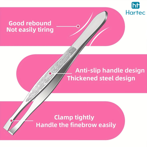 Pinzas para Cejas de Último Diseño con Patrón, Accesorio de Belleza de Alta Gama para Mujer, Herramienta de Depilación de Precisión para Cejas Perfectas - Product Image 4