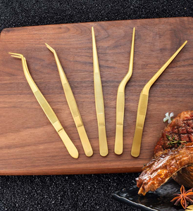 Pinzas de Cocina Profesionales de 12 y 6.3 Pulgadas para Cocinar, Reparar, Mariscos, Barbacoa, Multiusos - Product Image 3