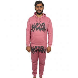 Conjunto Deportivo Ecológico de Algodón 100%, Ligero y Elegante, Pantalones de Alta Calidad para Entrenamiento, Chándal Transpirable Informal - Product Image 1