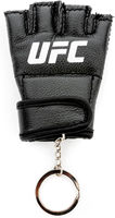 Mini-gants de MMA antidérapants, imperméables et légers avec porte-clés assorti, en PU personnalisé pour usage promotionnel, sport/gym/extérieur